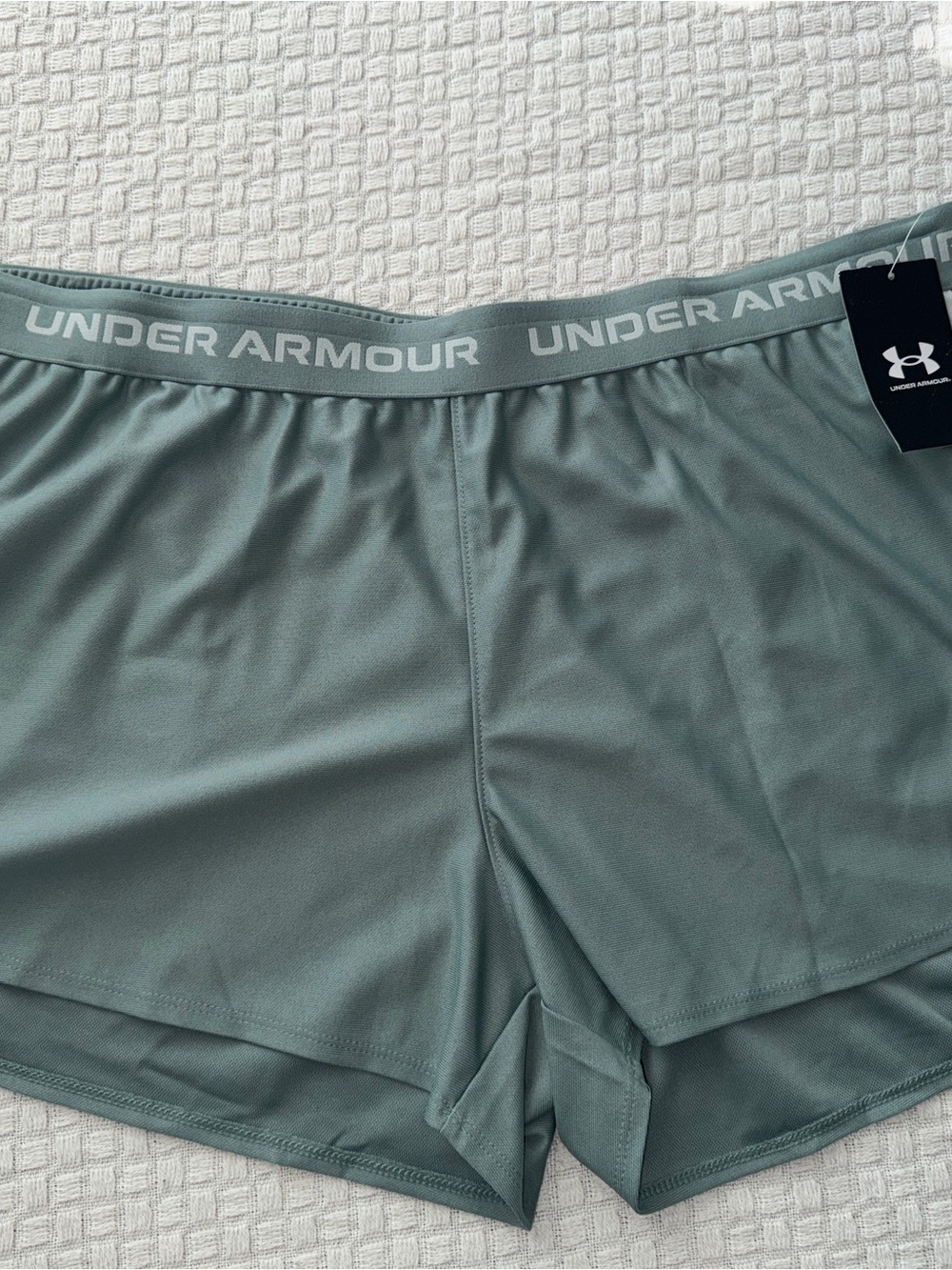 Under Armour Women’s Green Running Shorts NWT